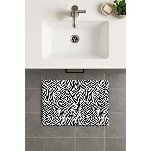 Banyo Paspası, Yıkanabilir - Kaydırmaz Taban 70x110 cm