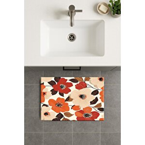 Banyo Paspası, Yıkanabilir - Kaydırmaz Taban 60x90 cm