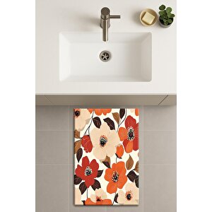 Banyo Paspası, Yıkanabilir - Kaydırmaz Taban 60x90 cm