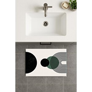 Banyo Paspası, Yıkanabilir - Kaydırmaz Taban 50x70 cm