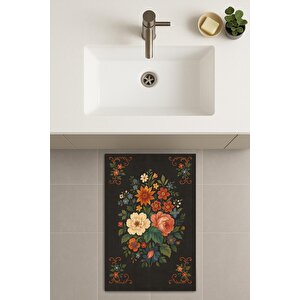 Banyo Paspası, Yıkanabilir - Kaydırmaz Taban 50x70 cm