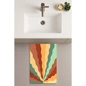 Banyo Paspası, Yıkanabilir - Kaydırmaz Taban 80x120 cm