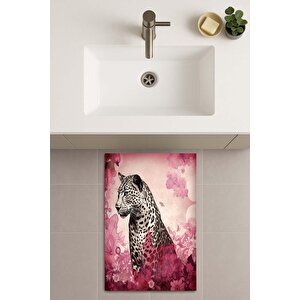 Banyo Paspası, Yıkanabilir - Kaydırmaz Taban 70x110 cm