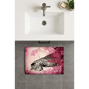 Banyo Paspası, Yıkanabilir - Kaydırmaz Taban 70x110 cm