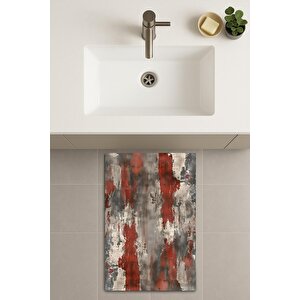 Banyo Paspası, Yıkanabilir - Kaydırmaz Taban 40x60 cm