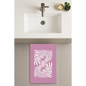Banyo Paspası, Yıkanabilir - Kaydırmaz Taban 60x90 cm