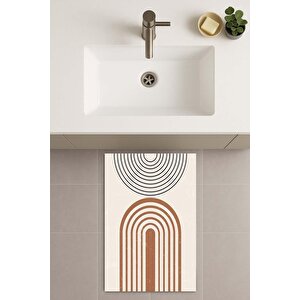 Banyo Paspası, Yıkanabilir - Kaydırmaz Taban 60x100 cm
