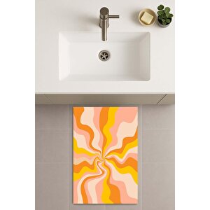 Banyo Paspası, Yıkanabilir - Kaydırmaz Taban 50x70 cm