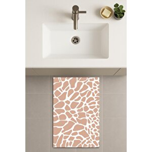 Banyo Paspası, Yıkanabilir - Kaydırmaz Taban 60x90 cm