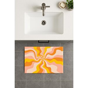 Banyo Paspası, Yıkanabilir - Kaydırmaz Taban 80x120 cm