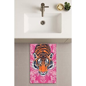 Banyo Paspası, Yıkanabilir - Kaydırmaz Taban 80x120 cm