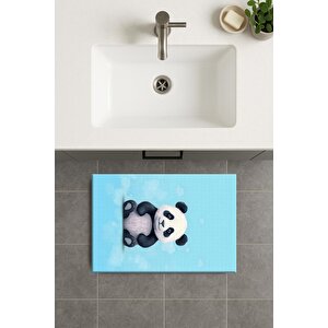 Banyo Paspası, Yıkanabilir - Kaydırmaz Taban 40x60 cm