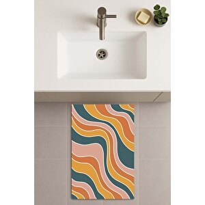 Banyo Paspası, Yıkanabilir - Kaydırmaz Taban 50x70 cm