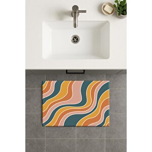 Banyo Paspası, Yıkanabilir - Kaydırmaz Taban 50x70 cm
