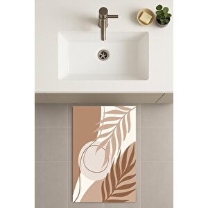 Banyo Paspası, Yıkanabilir - Kaydırmaz Taban 50x70 cm