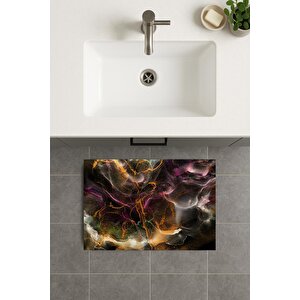 Banyo Paspası, Yıkanabilir - Kaydırmaz Taban 60x90 cm