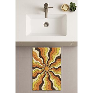 Banyo Paspası, Yıkanabilir - Kaydırmaz Taban 60x100 cm