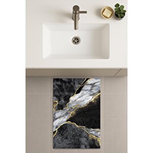 Banyo Paspası, Yıkanabilir - Kaydırmaz Taban 80x120 cm