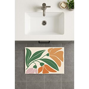 Banyo Paspası, Yıkanabilir - Kaydırmaz Taban 80x120 cm
