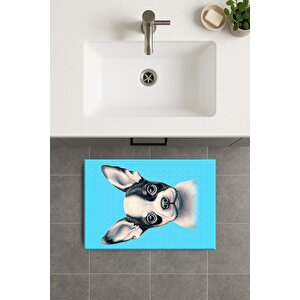 Banyo Paspası, Yıkanabilir - Kaydırmaz Taban 60x90 cm