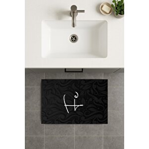 Banyo Paspası, Yıkanabilir - Kaydırmaz Taban 80x120 cm