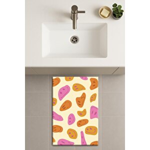 Banyo Paspası, Yıkanabilir - Kaydırmaz Taban 60x100 cm