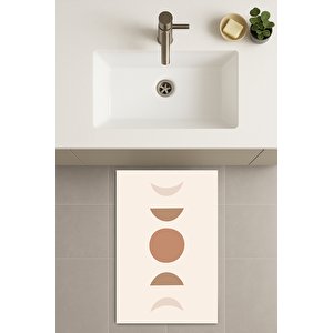 Banyo Paspası, Yıkanabilir - Kaydırmaz Taban 50x70 cm