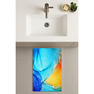 Banyo Paspası, Yıkanabilir - Kaydırmaz Taban 60x100 cm