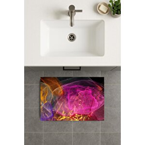 Banyo Paspası, Yıkanabilir - Kaydırmaz Taban 70x110 cm