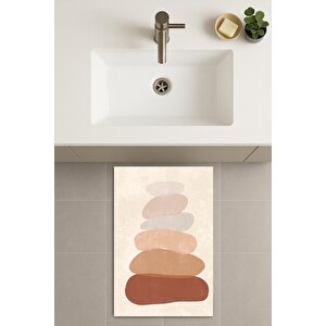 Banyo Paspası, Yıkanabilir - Kaydırmaz Taban 60x100 cm