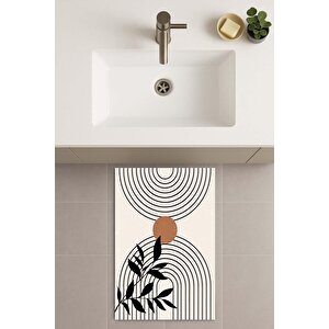Banyo Paspası, Yıkanabilir - Kaydırmaz Taban 70x110 cm