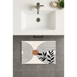 Banyo Paspası, Yıkanabilir - Kaydırmaz Taban 70x110 cm