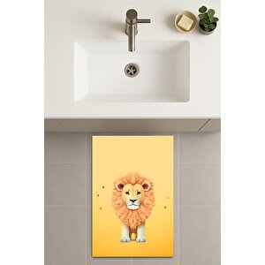 Banyo Paspası, Yıkanabilir - Kaydırmaz Taban 50x70 cm