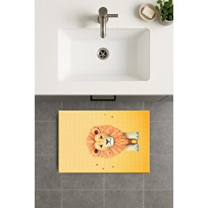 Banyo Paspası, Yıkanabilir - Kaydırmaz Taban 50x70 cm