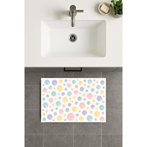Banyo Paspası, Yıkanabilir - Kaydırmaz Taban