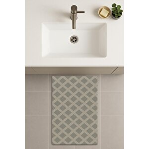 Banyo Paspası, Yıkanabilir - Kaydırmaz Taban 60x100 cm