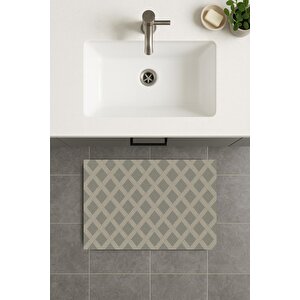 Banyo Paspası, Yıkanabilir - Kaydırmaz Taban 50x70 cm