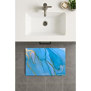 Banyo Paspası, Yıkanabilir - Kaydırmaz Taban 70x110 cm
