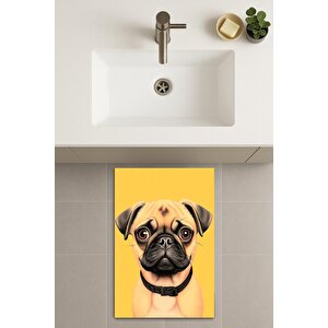 Banyo Paspası, Yıkanabilir - Kaydırmaz Taban 70x110 cm