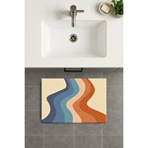 Banyo Paspası, Yıkanabilir - Kaydırmaz Taban 60x100 cm