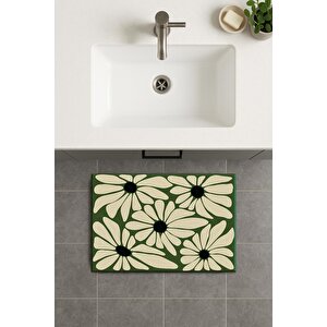 Banyo Paspası, Yıkanabilir - Kaydırmaz Taban 60x90 cm