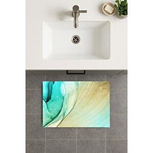 Banyo Paspası, Yıkanabilir - Kaydırmaz Taban 60x100 cm
