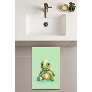 Banyo Paspası, Yıkanabilir - Kaydırmaz Taban 50x70 cm
