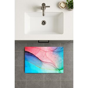 Banyo Paspası, Yıkanabilir - Kaydırmaz Taban 60x100 cm