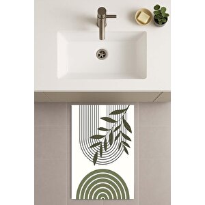 Banyo Paspası, Yıkanabilir - Kaydırmaz Taban 60x90 cm