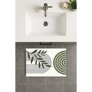 Banyo Paspası, Yıkanabilir - Kaydırmaz Taban 60x90 cm
