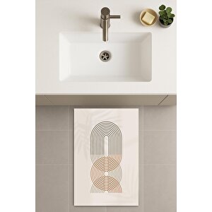 Banyo Paspası, Yıkanabilir - Kaydırmaz Taban 70x110 cm