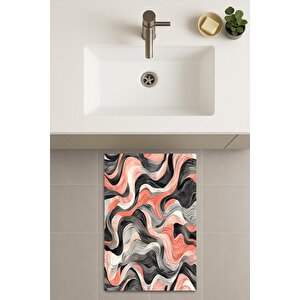 Banyo Paspası, Yıkanabilir - Kaydırmaz Taban 60x100 cm