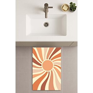 Banyo Paspası, Yıkanabilir - Kaydırmaz Taban 80x120 cm
