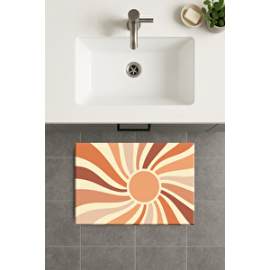 Banyo Paspası, Yıkanabilir - Kaydırmaz Taban 80x120 cm